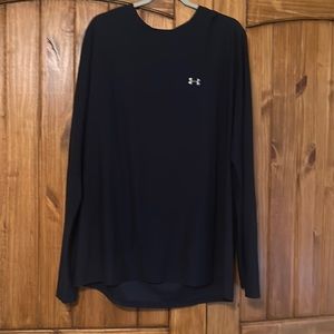 Lot of 2 Under Armour men’s heat gear XL navy and grey xl